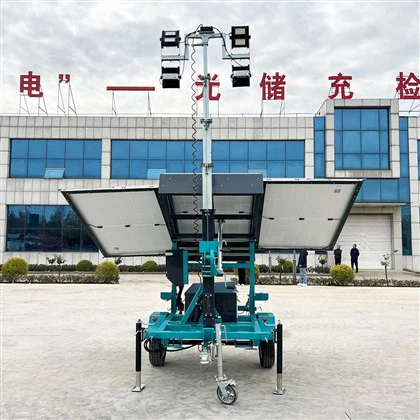 Vanse WSY -160 T Mobile Solar Light Tower