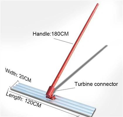 Vanse Manuale Stucco E Raschietto Calcestruzzo Durevole Estremità Quadrata Calcestruzzo Livellante Toro Di Magnesio
