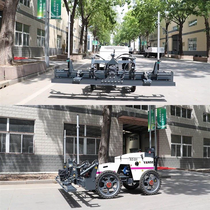 concrete laser floor leveling machine